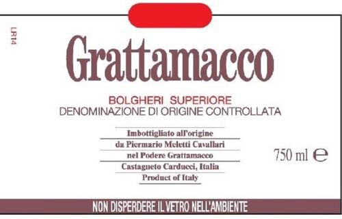 Grattamacco Bolgheri Superiore