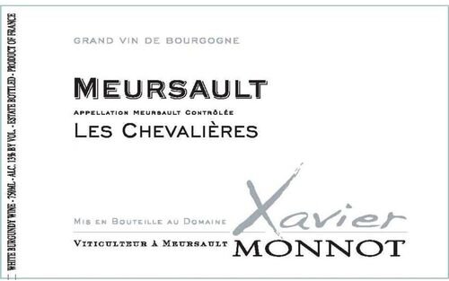 Xavier Monnot Meursault Les Chevalieres