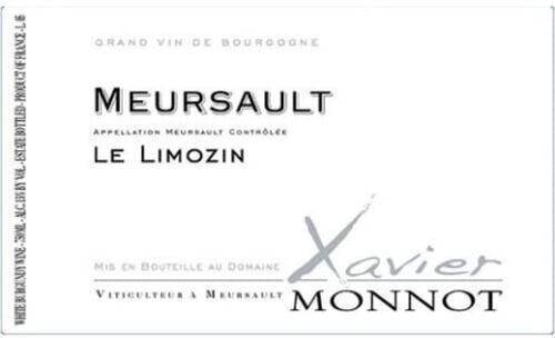 Xavier Monnot Meursault Le Limozin