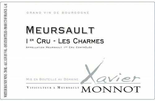 Xavier Monnot Meursault 1er Cru Les Charmes