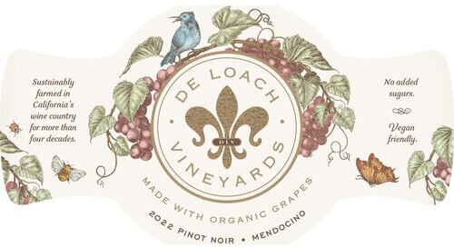 DeLoach Vineyards Pinot Noir Masut Vineyard Mendocino County