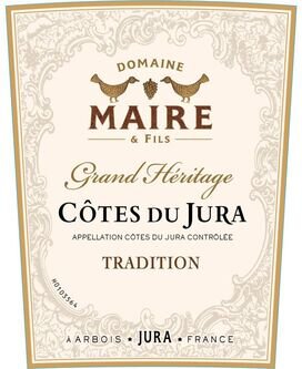 Domaine Maire & Fils Cotes du Jura Grand Heritage Tradition Blanc