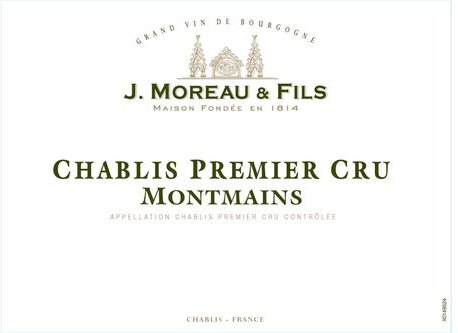 J. Moreau Montmain Chablis 1er Cru