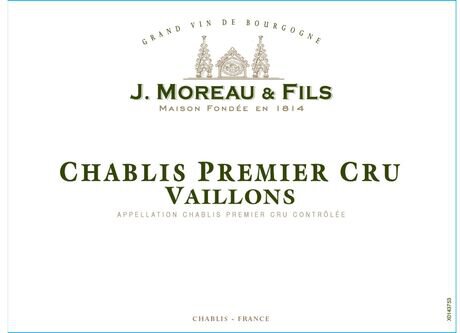 J. Moreau Chablis 1er Cru Vaillons