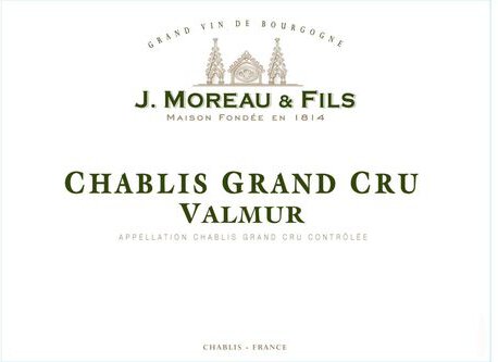J. Moreau Chablis Grand Cru Valmur
