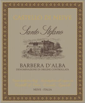 Castello di Neive Santo Stefano Barbera d'Alba