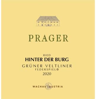 Weingut Prager Wachau Gruner Veltliner Ried Hinter Der Burg Federspiel