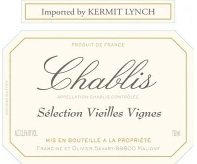Domaine Savary Chablis Selection Vieilles Vignes