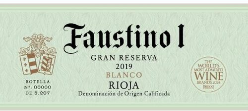 Bodegas Faustino Rioja I Gran Reserva Blanco