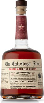 The Calistoga Star 7 Years Old Barrel Aged Fine Brandy
