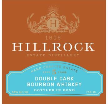 Hillrock 5 Years Old Double Cask Bottled In Bond Bourbon Whiskey