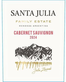 Santa Julia Cabernet Sauvignon Family Estate Mendoza