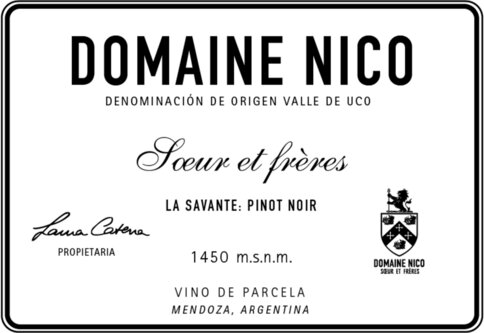 Domaine Nico Pinot Noir La Savante Mendoza
