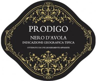 Prodigo Terre Siciliane Nero d'Avola Appassite