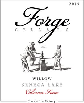 Forge Cellars Cabernet Franc Willow Seneca Lake