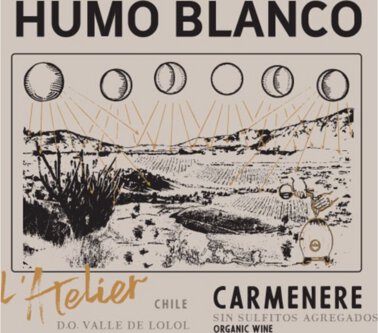 Araucano Carmenere L'Atelier Humo Blanco Valle del Colchagua