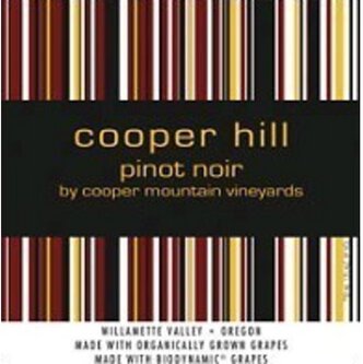 Cooper Mountain Vineyards Pinot Noir Cooper Hill Willamette Valley