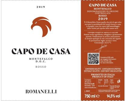 Romanelli Capo de Casa Montefalco Rosso