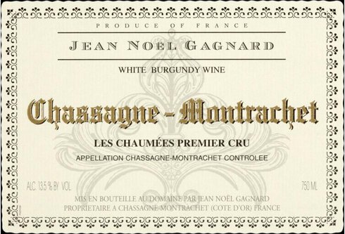 Domaine Jean-Noel Gagnard Chassagne-Montrachet 1er Cru Les Chaumees