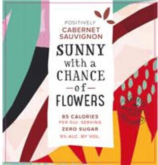 Sunny With A Chance Of Flowers Cabernet Sauvignon Positively Monterey County