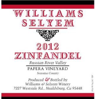 Williams Selyem Papera Vineyard Zinfandel