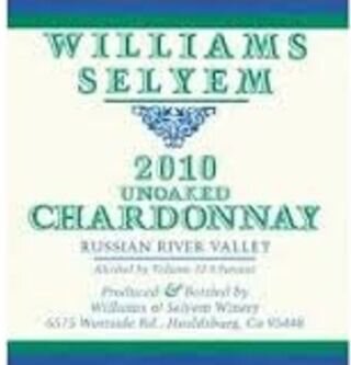 Williams Selyem Unoaked Chardonnay
