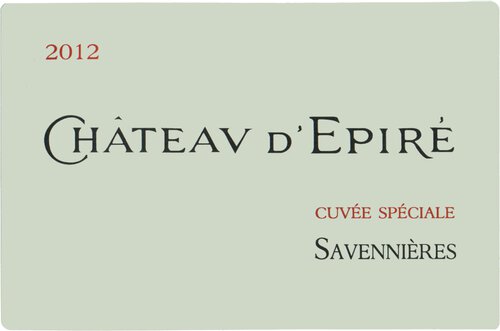 Chateau d'Epire Savennieres Cuvee Speciale