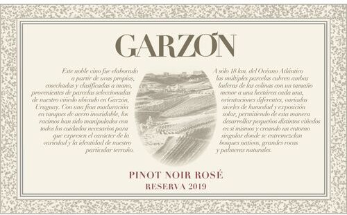 Bodega Garzon Reserve Pinot Noir Rose