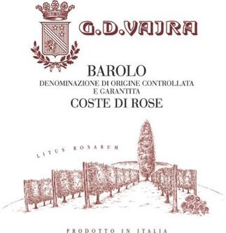 G.D. Vajra Barolo Coste Di Rose