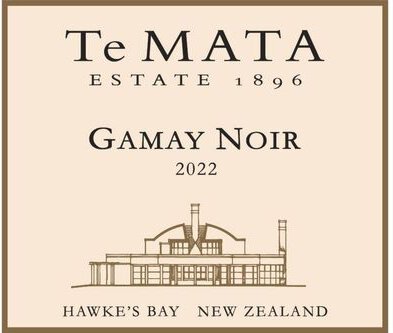 Te Mata Estate Gamay Noir Estate Vineyards Hawke's Bay