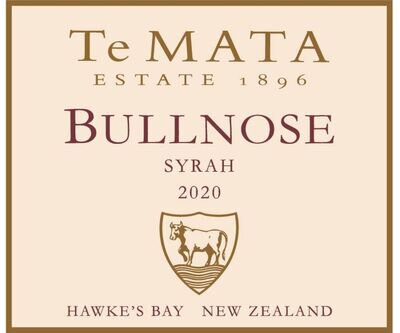 Te Mata Estate Syrah Bullnose Hawke's Bay