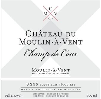 Chateau du Moulin-a-Vent Champ de Cour