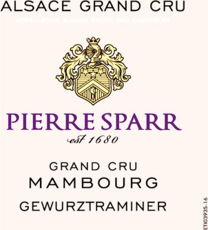Pierre Sparr Gewurztraminer Grand Cru Mambourg AOC Alsace Grand Cru