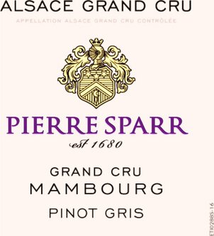 Pierre Sparr Pinot Gris Grand Cru Mambourg AOC Alsace Grand Cru