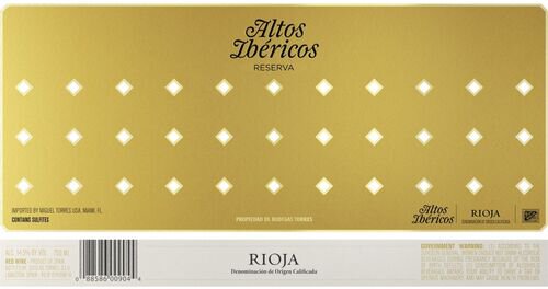 Torres Altos Ibericos Reserva DOCa Rioja
