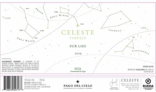 Pago del Cielo Celeste Verdejo Sur Lies