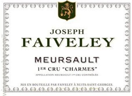 Domaine Faiveley Meursault 1er Cru Charmes