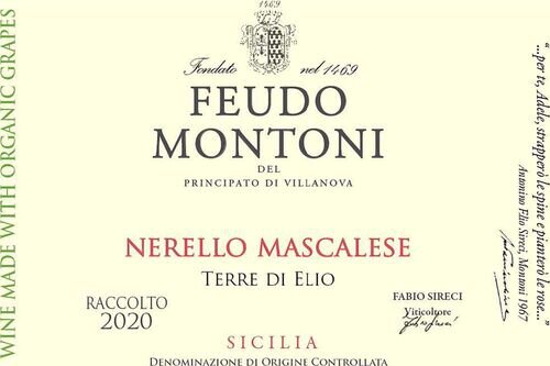 Feudo Montoni Sicilia Nerello Mascalese Terre Di Elio
