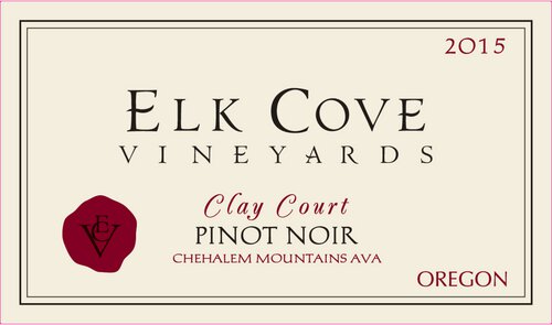 Elk Cove Vineyards Clay Court Pinot Noir