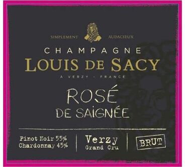 Louis de Sacy Rose de Saignee Grand Cru Brut