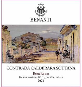 Benanti Etna Rosso Nerello Mascalese Contrada Calderara Sottana