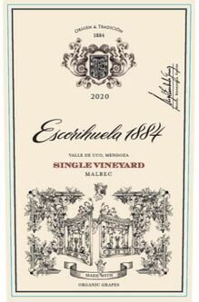 Bodegas Escorihuela Gascon Malbec Single Vineyard Valle de Uco