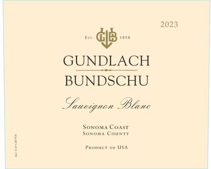 Gundlach Bundschu Sauvignon Blanc Sonoma Coast