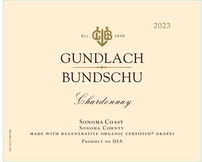 Gundlach Bundschu Chardonnay Sonoma Coast