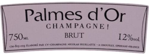 Nicolas Feuillatte Champagne Brut Rose Palmes d'Or