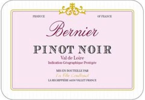 Bernier Val de Loire Pinot Noir