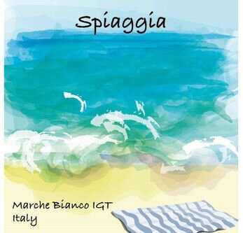 Spiaggia Marche Bianco