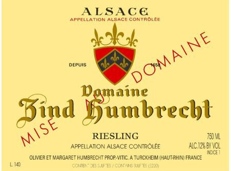 Domaine Zind-Humbrecht Riesling