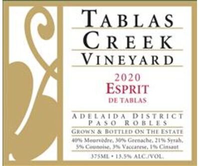 Tablas Creek Vineyard Esprit de Tablas Adelaida District