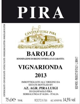Luigi Pira Barolo Vignarionda